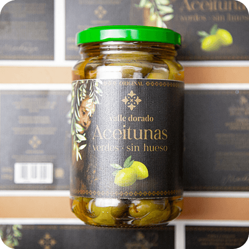 Etiquetas para aceitunas de mesa